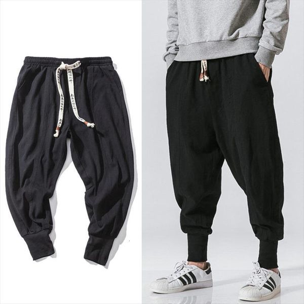 chinese style harem streetwear casual women pants joggers cotton linen sweatpants ankle length trousers m 5xl, Black
chinese style harem streetwear casual women pants joggers cotton linen sweatpants ankle length trousers m 5xl, Black