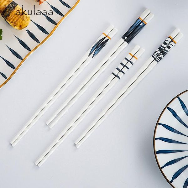 chopsticks takulaaa 1pair white ceramic chinese style bone porcelain long sushi chopstick tableware gifts
chopsticks takulaaa 1pair white ceramic chinese style bone porcelain long sushi chopstick tableware gifts