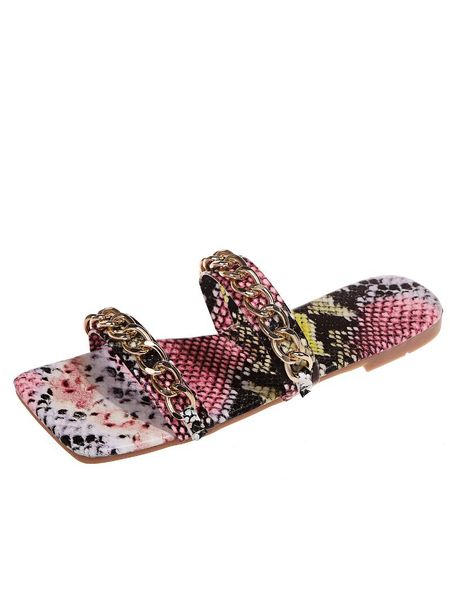 women's slippers, flat shoes, snake print, fashion sandals, non-slip summer large size sandals slippers, Black
women's slippers, flat shoes, snake print, fashion sandals, non-slip summer large size sandals slippers, Black