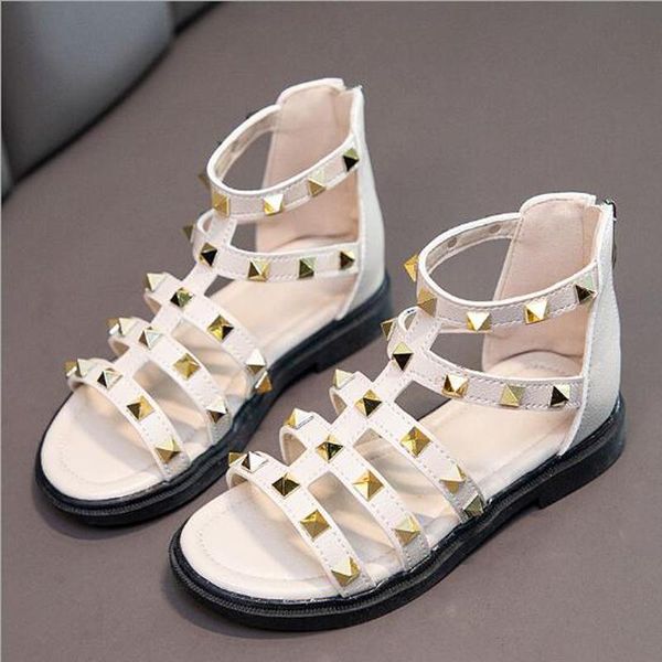 summer children shoes girls sandals rivets gladiator kids beachwear pu leather girl princess fashion, Black;red
summer children shoes girls sandals rivets gladiator kids beachwear pu leather girl princess fashion, Black;red