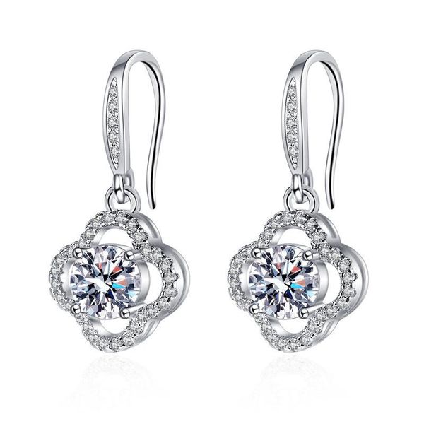 dangle & chandelier trendy romantic wedding engagement diamond cubic zirconia fashion luxury gift four-leaf clover inlaid drop earrings, Silver
dangle & chandelier trendy romantic wedding engagement diamond cubic zirconia fashion luxury gift four-leaf clover inlaid drop earrings, Silver