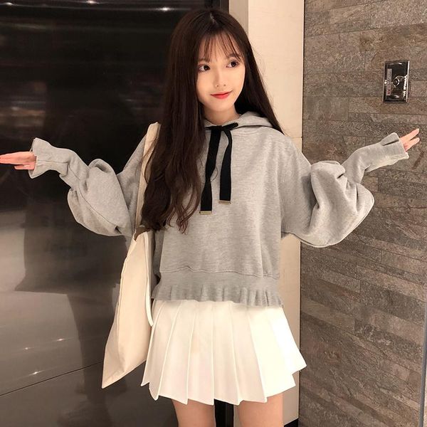 women's hoodies & sweatshirts ladies sweet solid spring chic women butterfly sleeves casual short style, Black
women's hoodies & sweatshirts ladies sweet solid spring chic women butterfly sleeves casual short style, Black