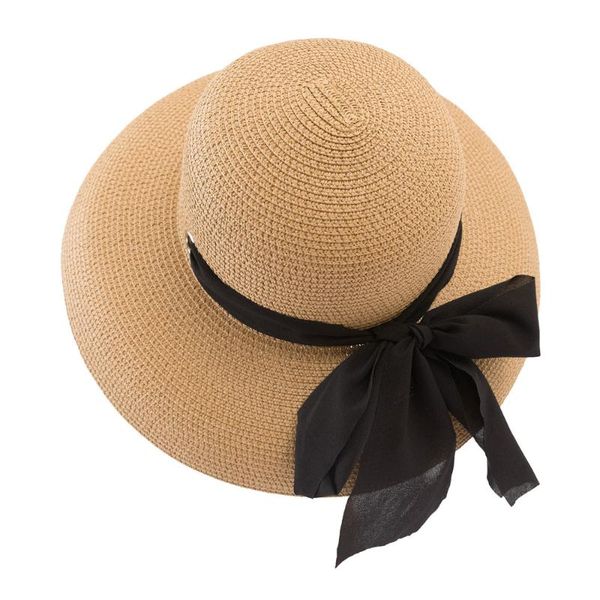 wide brim hats 2021 summer sun visor hat big classic bowknot folding straw casual outdoor beach cap for women uv protection, Blue;gray
wide brim hats 2021 summer sun visor hat big classic bowknot folding straw casual outdoor beach cap for women uv protection, Blue;gray