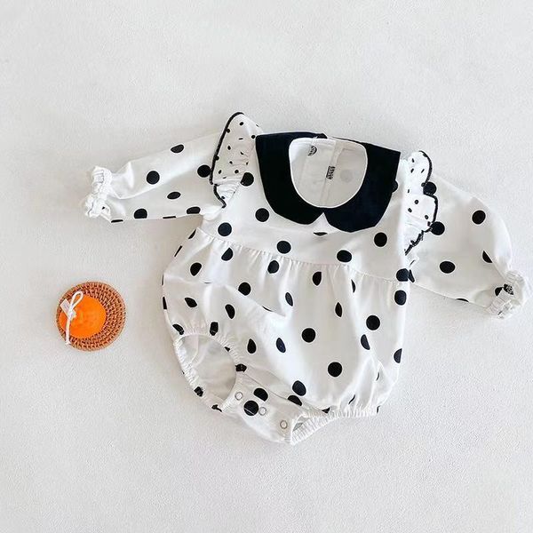jumpsuits spring autumn born girls ruffle polka dot clothes baby long sleeve rompers children, Blue
jumpsuits spring autumn born girls ruffle polka dot clothes baby long sleeve rompers children, Blue