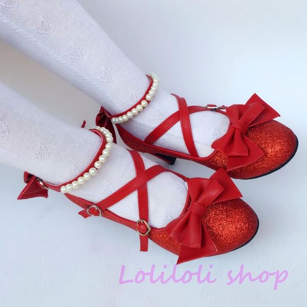 princess sweet lolita shoes japanese design customized special shaped red shinning bow tie high heel stiletto 5009a dress, Black
princess sweet lolita shoes japanese design customized special shaped red shinning bow tie high heel stiletto 5009a dress, Black