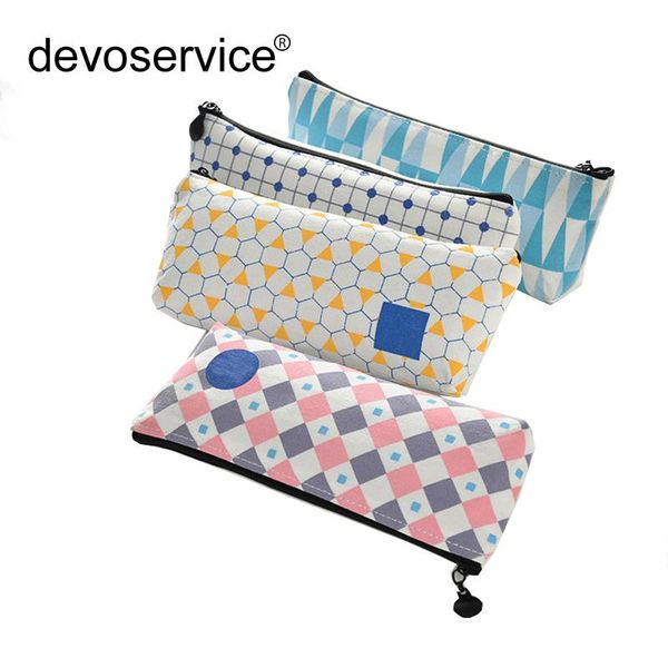 1pcs cute geometric pencil bag for girls kawaii canvas pen stationery storage purse pouch office school supplies bags
1pcs cute geometric pencil bag for girls kawaii canvas pen stationery storage purse pouch office school supplies bags
