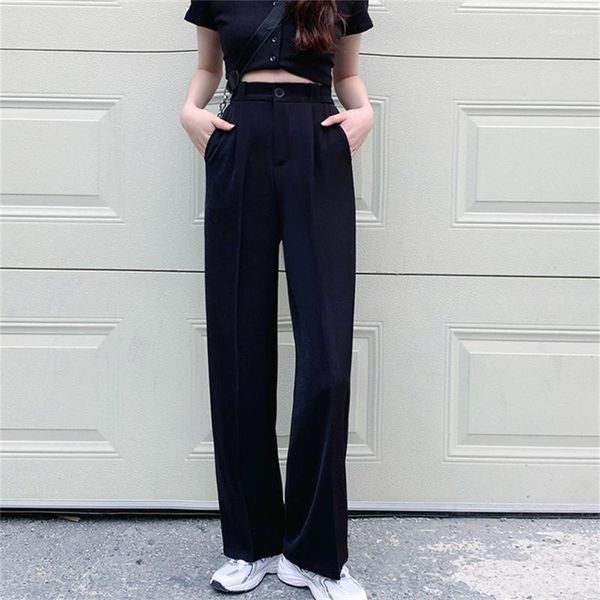 women's pants & capris hzirip 2021 elastic waist retro slim summer high solid plus size chic casual loose-fitting all match ol women tr, Black;white
women's pants & capris hzirip 2021 elastic waist retro slim summer high solid plus size chic casual loose-fitting all match ol women tr, Black;white