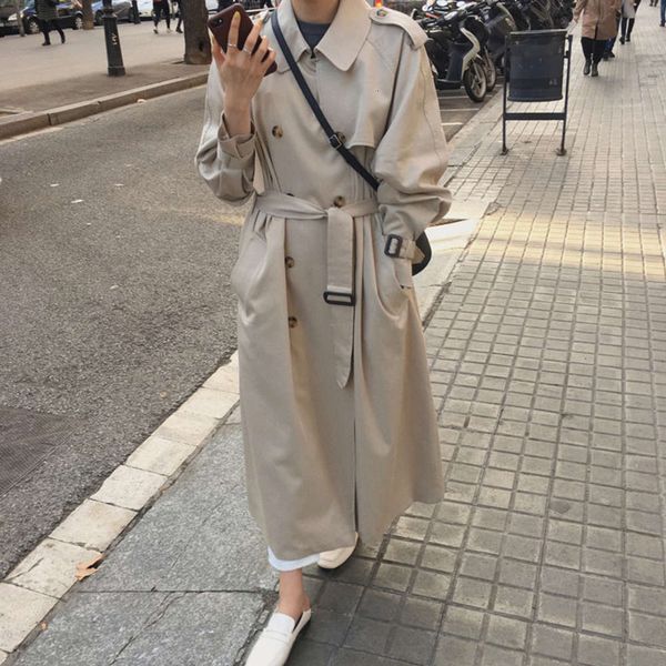 women's jackets coats chic mid length windbreaker for women in early autumn b8g1, Black;brown
women's jackets coats chic mid length windbreaker for women in early autumn b8g1, Black;brown