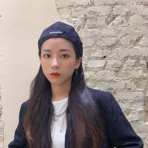berets back-to-back beret summer thin cotton breathable vintage street hip hop forward cap, Blue;gray
berets back-to-back beret summer thin cotton breathable vintage street hip hop forward cap, Blue;gray