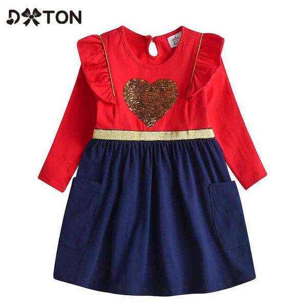 girl's dxton baby clothing winter kids fly sleeve cotton toddler girls dress red patchwork heart sequin children dresses c0228, Red;yellow
girl's dxton baby clothing winter kids fly sleeve cotton toddler girls dress red patchwork heart sequin children dresses c0228, Red;yellow