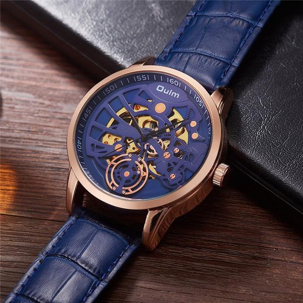 wristwatches oulm rose gold case mechanical watches men casual genuine leather business male watch relogio masculino, Slivery;brown
wristwatches oulm rose gold case mechanical watches men casual genuine leather business male watch relogio masculino, Slivery;brown