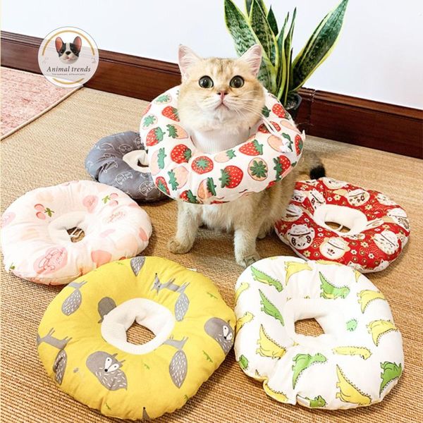 cat shame collar soft cloth anti lick pet products after sterilization headgear prevent bite neck ring for dog collars & leashes
cat shame collar soft cloth anti lick pet products after sterilization headgear prevent bite neck ring for dog collars & leashes