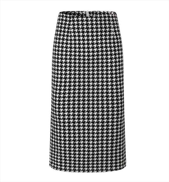 women summer print houndstooth pencil skirt casual mid-calf plus size faldas mujer moda jupe femme, Black
women summer print houndstooth pencil skirt casual mid-calf plus size faldas mujer moda jupe femme, Black