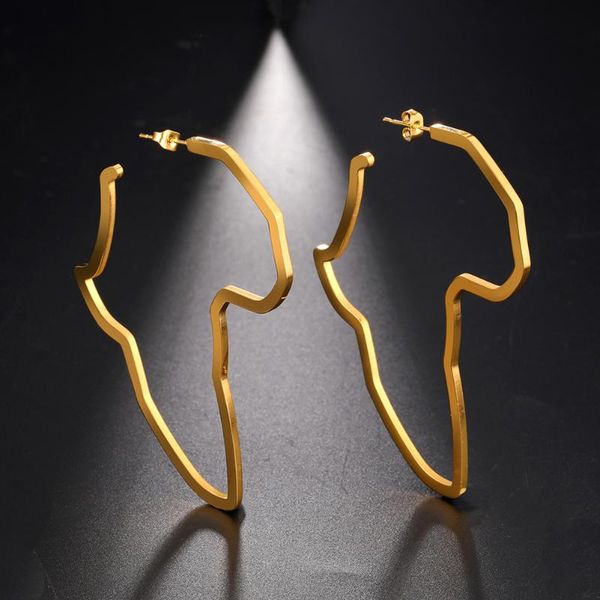 hoop & huggie skyrim stainless steel hollow african map big earrings for women geometric ethnic 2021 trend jewelry party gifts, Golden;silver
hoop & huggie skyrim stainless steel hollow african map big earrings for women geometric ethnic 2021 trend jewelry party gifts, Golden;silver