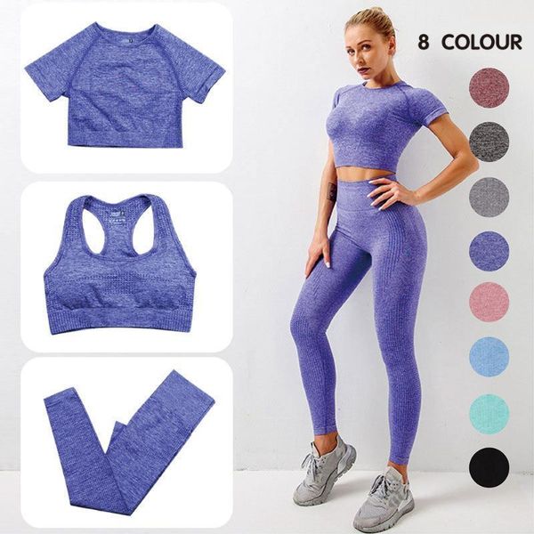 yoga outfit 3 piece set gym seamless fitness sport suits clothing crop shirts bra high waist running leggings1
yoga outfit 3 piece set gym seamless fitness sport suits clothing crop shirts bra high waist running leggings1