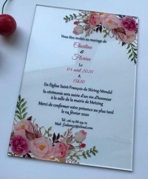greeting cards 10pcs clear acrylic wedding invitation with beautiful flower design ,transparent card
greeting cards 10pcs clear acrylic wedding invitation with beautiful flower design ,transparent card