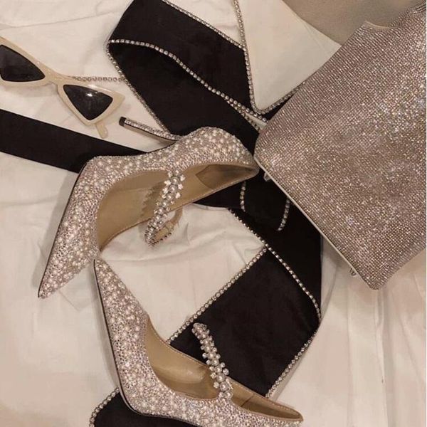 dress shoes luxury white pearl decor high heel pumps mary janes pointed toe bling crystal wedding bride shallow heels, Black
dress shoes luxury white pearl decor high heel pumps mary janes pointed toe bling crystal wedding bride shallow heels, Black
