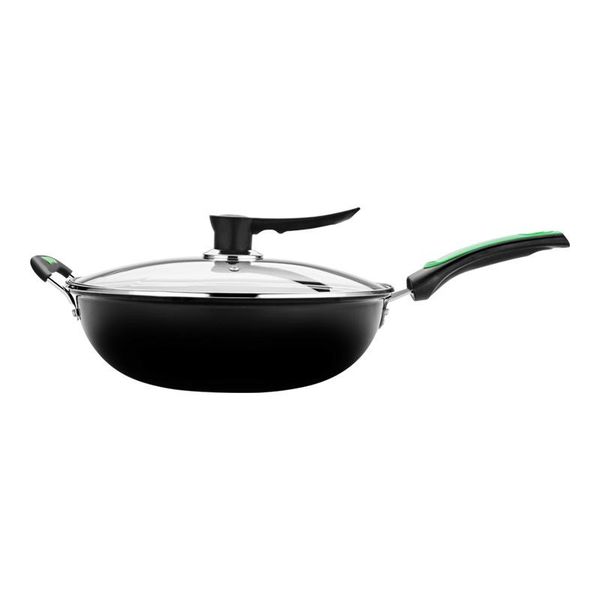 wok household portable enamel does not rust kitchen cooking gas induction cooker general pot pans
wok household portable enamel does not rust kitchen cooking gas induction cooker general pot pans
