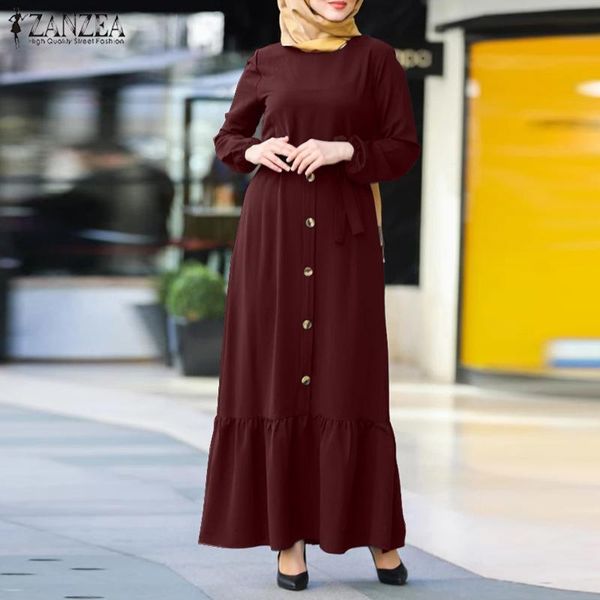retro muslim dress women's solid sundress zanzea 2021 casual puff sleeve maxi vestidos belted female button robe oversized 5xl dresses, Black;gray
retro muslim dress women's solid sundress zanzea 2021 casual puff sleeve maxi vestidos belted female button robe oversized 5xl dresses, Black;gray