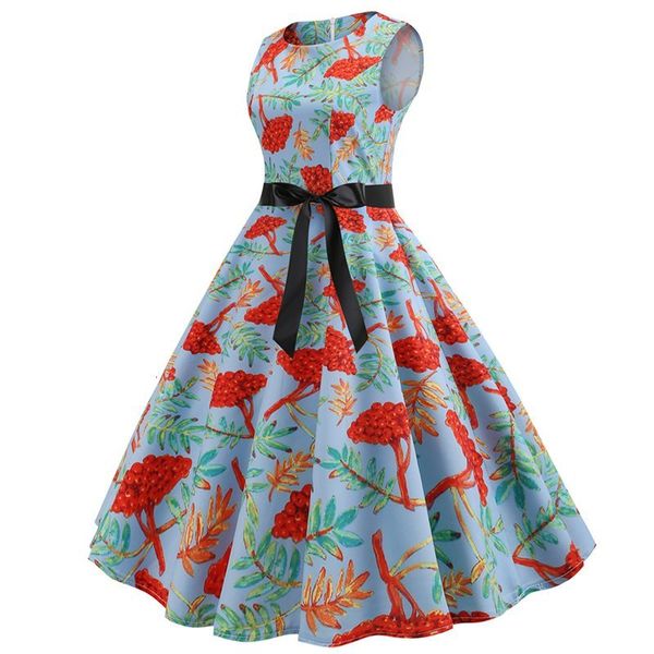 summer dress women a line sweet floral print belt elegant 50s vintage hepburn swing pleated girl retro party rockabilly dresses, Black;gray
summer dress women a line sweet floral print belt elegant 50s vintage hepburn swing pleated girl retro party rockabilly dresses, Black;gray