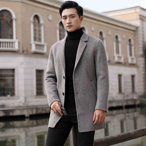men's wool & blends double-sided wool coat 60% male , mainly of fair stylish rtqy, Black
men's wool & blends double-sided wool coat 60% male , mainly of fair stylish rtqy, Black