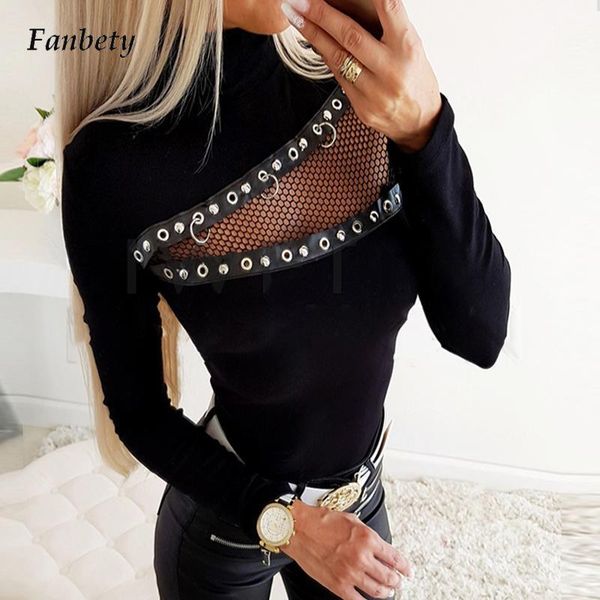 women's blouses & shirts women autumn see through shiny blouse spring zipper hollow out fashion long sleeve slim pullover ladies b, White
women's blouses & shirts women autumn see through shiny blouse spring zipper hollow out fashion long sleeve slim pullover ladies b, White
