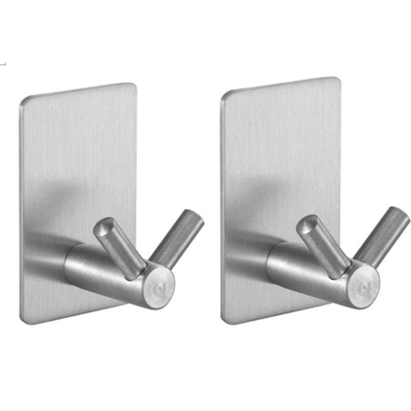robe hooks 2pcs adhesive non-slip heavy duty wall hangers waterproof stainless steel stick on for hanging bathroom home
robe hooks 2pcs adhesive non-slip heavy duty wall hangers waterproof stainless steel stick on for hanging bathroom home