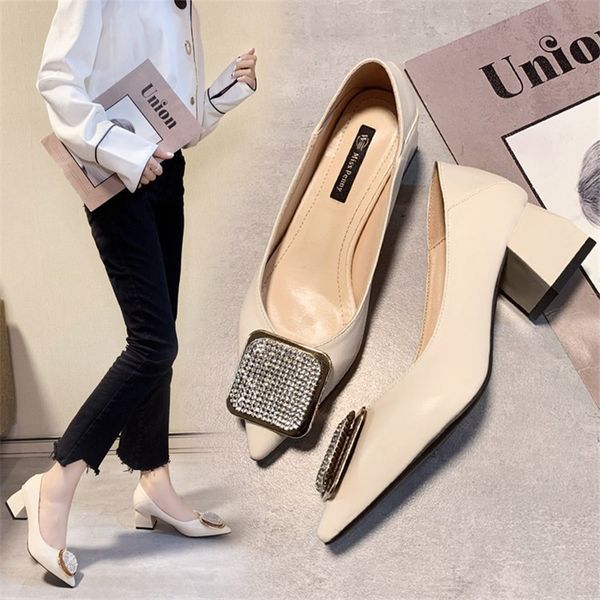 womens shoes new fashion all-match rhinestone rough-heeled grandma shoes pointed toe all-match korean style single shoes1, Black
womens shoes new fashion all-match rhinestone rough-heeled grandma shoes pointed toe all-match korean style single shoes1, Black