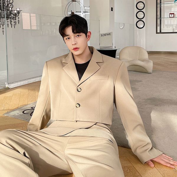 2021 new suit three-dimensional cutting short suit coat autumn ins korean temperament personality black khaki blazer 9y8783, White;black
2021 new suit three-dimensional cutting short suit coat autumn ins korean temperament personality black khaki blazer 9y8783, White;black