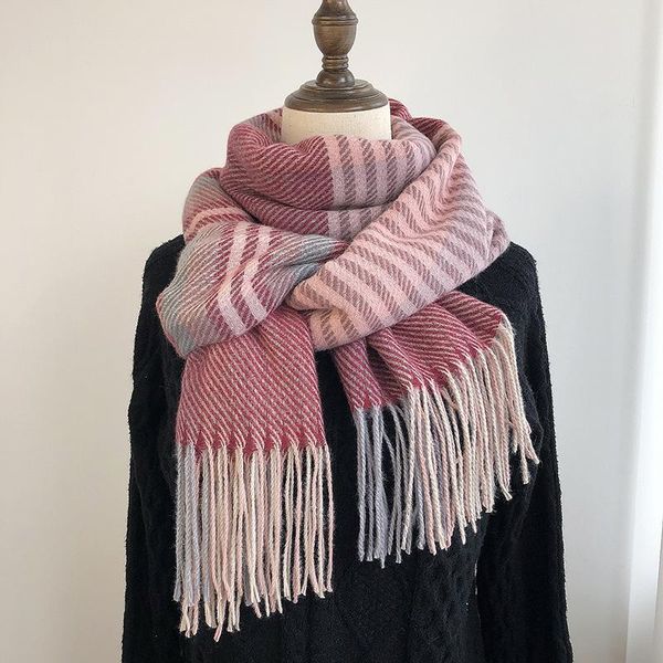 scarves designer 2021 spring winter women scarf plaid warm cashmere shawls neck bandana pashmina lady wrap, Blue;gray
scarves designer 2021 spring winter women scarf plaid warm cashmere shawls neck bandana pashmina lady wrap, Blue;gray