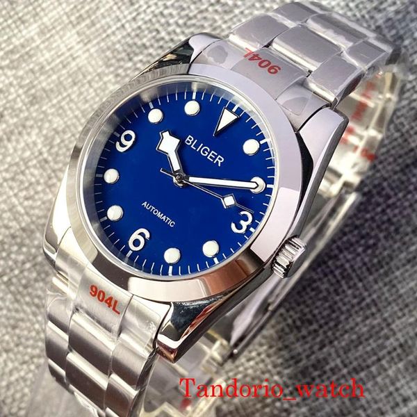 wristwatches 36mm/39mm nh35 automatic men watch blue dial sapphire glass oyster bracelet luminous marks, Slivery;brown
wristwatches 36mm/39mm nh35 automatic men watch blue dial sapphire glass oyster bracelet luminous marks, Slivery;brown