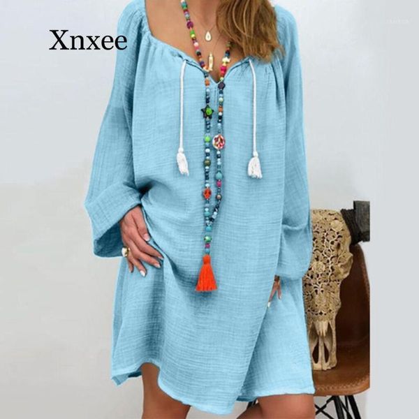 plus size women dress 2021 maxi v-neck knee length casual ladies cotton pink sky blue color female vestidos party dresses, Black;gray
plus size women dress 2021 maxi v-neck knee length casual ladies cotton pink sky blue color female vestidos party dresses, Black;gray