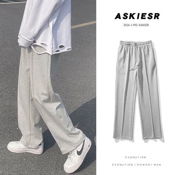 men's pants casual long 2021 fashion woman classic solid color gray trousers hip hop streetwear, Black
men's pants casual long 2021 fashion woman classic solid color gray trousers hip hop streetwear, Black