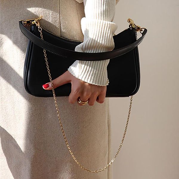 evening bags pu leather retro chain 2021 small baguette underarm bag for women solid color shoulder messenger female purses handbags
evening bags pu leather retro chain 2021 small baguette underarm bag for women solid color shoulder messenger female purses handbags