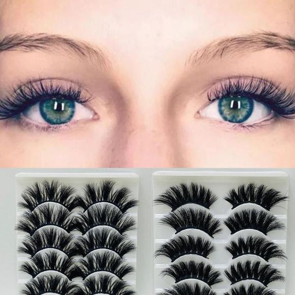 false eyelashes 5 pairs mink hair 3d criss-cross wispy cross fluffy lashes extension handmade eye makeup
false eyelashes 5 pairs mink hair 3d criss-cross wispy cross fluffy lashes extension handmade eye makeup