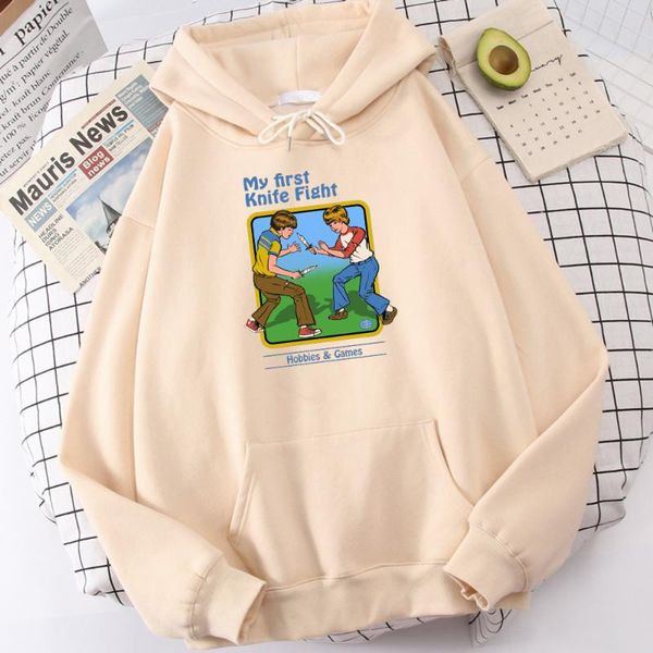 men's hoodies & sweatshirts my first knife fight manga printing hoodie soft brand clothing thermal vintage oversized mens sweatshirt, Black
men's hoodies & sweatshirts my first knife fight manga printing hoodie soft brand clothing thermal vintage oversized mens sweatshirt, Black