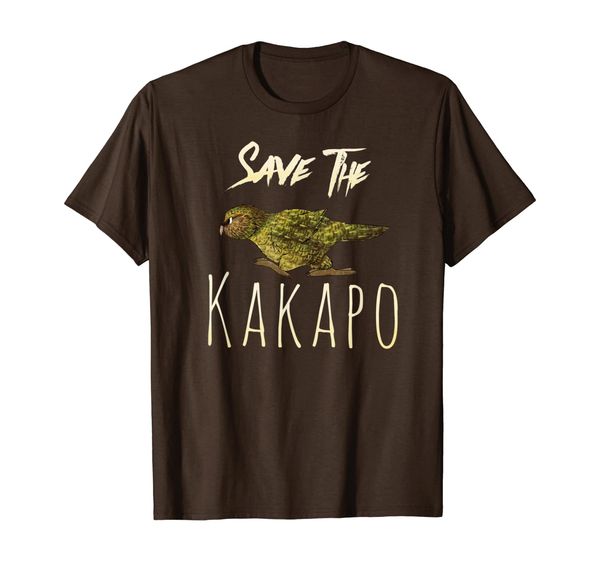 save the kakapo t-shirt, White;black
save the kakapo t-shirt, White;black