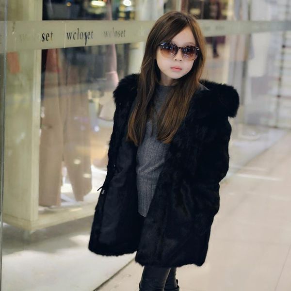 women's fur & faux 2021children's real shield winter girls solid warm natural coat baby's outerwear jacket, Black
women's fur & faux 2021children's real shield winter girls solid warm natural coat baby's outerwear jacket, Black
