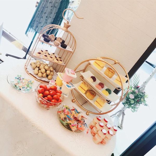 other bakeware 1pc wrought iron bird cage dessert cake display stand table decoration rack snack holder wedding birthday party supplies
other bakeware 1pc wrought iron bird cage dessert cake display stand table decoration rack snack holder wedding birthday party supplies