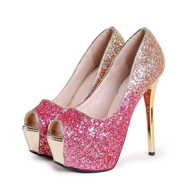 fashion sequins gradient color trend woman shoes nightclub fish mouth fine with waterproof platform high heels sandals, Black
fashion sequins gradient color trend woman shoes nightclub fish mouth fine with waterproof platform high heels sandals, Black