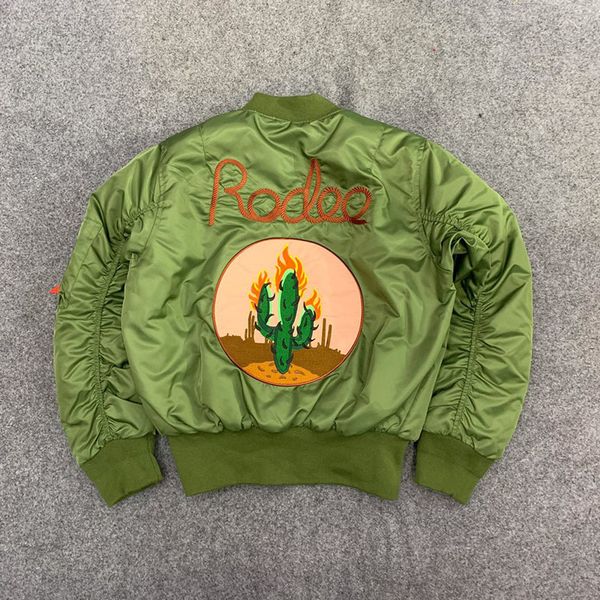 version astroworld tour rodee embroidery ma1 bomber winter coats men women travis scott cactus hiphop padded jacket, Black;brown
version astroworld tour rodee embroidery ma1 bomber winter coats men women travis scott cactus hiphop padded jacket, Black;brown
