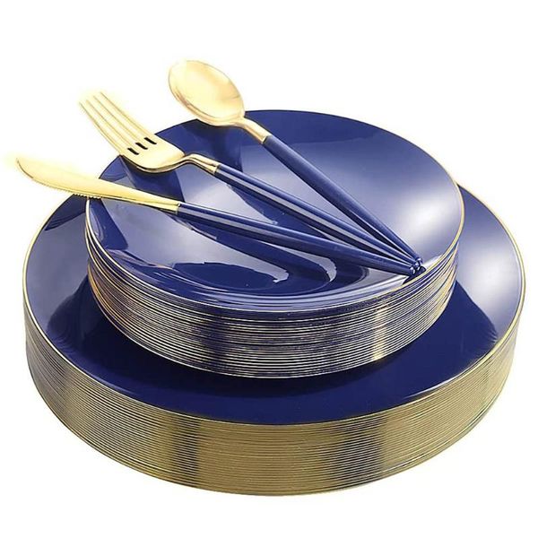 disposable dinnerware 50 plates and golden plastic silverware dinner plate dessert cutlery for 10 guests party wedding supplies
disposable dinnerware 50 plates and golden plastic silverware dinner plate dessert cutlery for 10 guests party wedding supplies