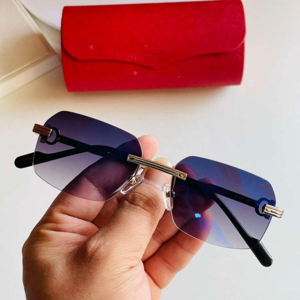 fashion casual frameless men women multicolor square sunglasses driving beach travel outdoor with box sun uv glasses, White;black
fashion casual frameless men women multicolor square sunglasses driving beach travel outdoor with box sun uv glasses, White;black