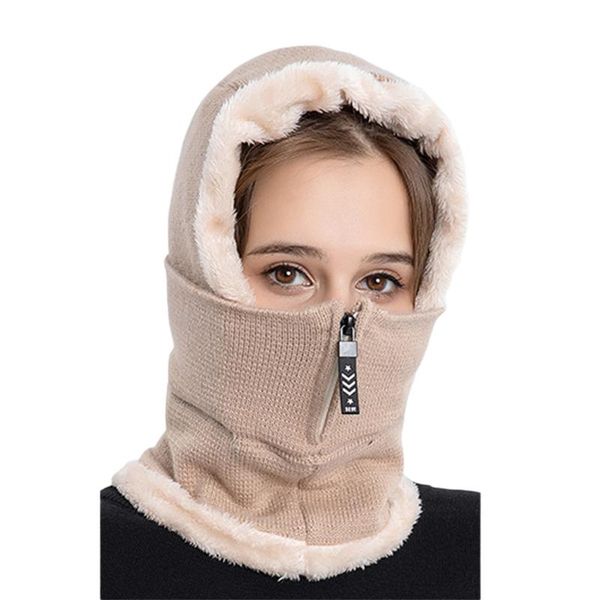women's headgear, autumn winter warm windproof hooded mask hat for vacation travelling camping outdoor hats, Black;white
women's headgear, autumn winter warm windproof hooded mask hat for vacation travelling camping outdoor hats, Black;white