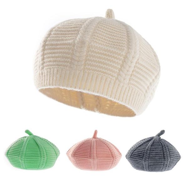 caps & hats autumn and winter children's fashion octagonal beret pure color warm bud baby woolen hat, Yellow
caps & hats autumn and winter children's fashion octagonal beret pure color warm bud baby woolen hat, Yellow