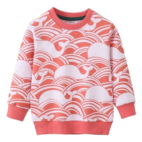 jumping meters selling boys girls sweatshirts for autumn spring whale print cotton children's sweaters kids sport shirt 220312, Black
jumping meters selling boys girls sweatshirts for autumn spring whale print cotton children's sweaters kids sport shirt 220312, Black