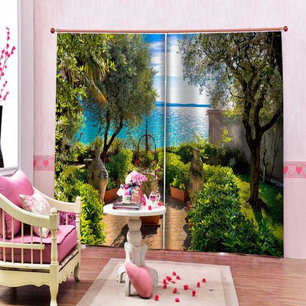 customized size luxury blackout 3d window curtains for living room green landscape decoration curtain & drapes
customized size luxury blackout 3d window curtains for living room green landscape decoration curtain & drapes