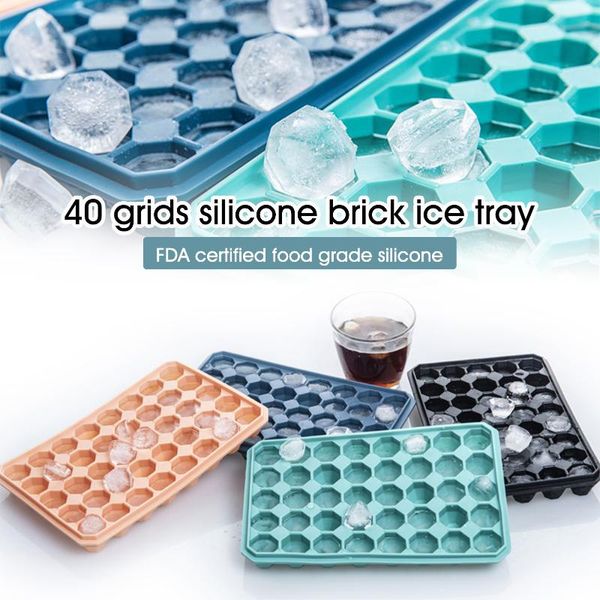 40-grid silicone ice tray mold cubes maker cold beverage beer whiskey cola juice cube for home and bar baking moulds
40-grid silicone ice tray mold cubes maker cold beverage beer whiskey cola juice cube for home and bar baking moulds