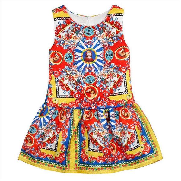 vestido festa infantil casual girl dress girls summer disfraces ninas princess european style clothes, Red;yellow
vestido festa infantil casual girl dress girls summer disfraces ninas princess european style clothes, Red;yellow