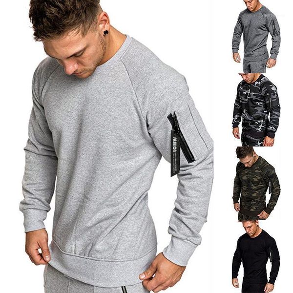 men's hoodies & sweatshirts 2021 european code fashion round neck jacket cross-border cuffs zipper decoration personalized sweater men, Black
men's hoodies & sweatshirts 2021 european code fashion round neck jacket cross-border cuffs zipper decoration personalized sweater men, Black